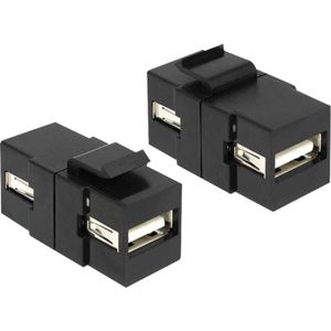 Keystone module USB 2.0 A female > USB 2.0 A female Keystone module