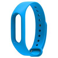 By Qubix - Compatible met Xiaomi Mi band 2 bandje voor CA0600B - Blauw - Compatible Xiaomi bandje
