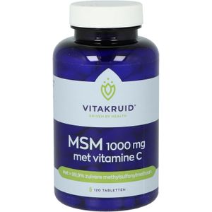 MSM 1000 mg met vitamine C