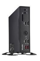 Shuttle XPC slim Barebone DS20U3V2, i3-10110U, 2x LAN (1xGbit, 1x 2.5Gbit), 1xCOM, 1xHDMI, 1xDP, ventilatorloos , 24/7 permanent gebruik - thumbnail