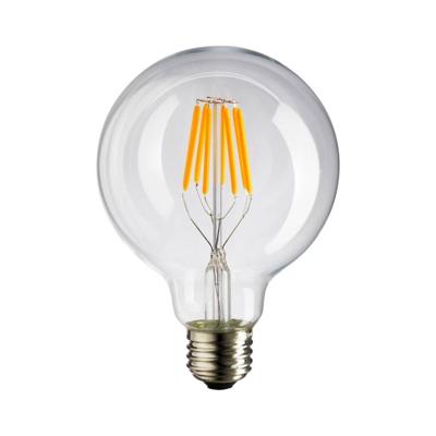 B-Deal Dimbaar E27 / G95 Led Lamp Filament 6W Warm Wit 2200K Kogellamp B-Deal Dimbaar E27 / G95 Led Lamp Filament 6W Warm Wit 2200K Kogellamp