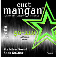 Curt Mangan Stainless 50-110 Medium snarenset voor elektrische basgitaar