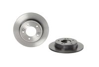 Remschijf COATED DISC LINE BREMBO, Remschijftype: Massief, u.a. für Hyundai, KIA - thumbnail