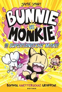 Bunnie vs Monkie en de supersonische maki!