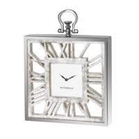 Tafelklok Chuck wit 40cm