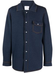 Barrie chemise en jean - Bleu