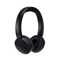 Panasonic RB-HF630BE-K Street draadloze hoofdtelefoon, over-ear, geïntegreerde microfoon, Bluetooth 5.3, multipoint, draaibaar, tot 72 uur batterijduur, USB-C, zwart