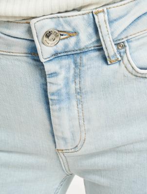 Only / Skinny jeans onlBlush Life Mid Raw Ankle BB REA298 in blauw Only / Skinny jeans onlBlush Life Mid Raw Ankle BB REA298 in blauw