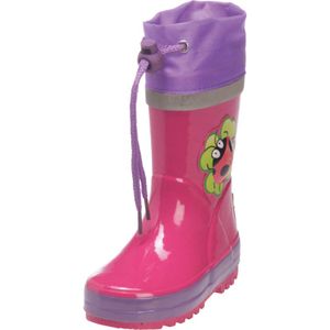 Playshoes regenlaarzen Roze Lieveheersbeestje Maat