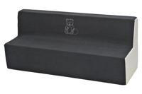 Viking Choice  Kindersofa schuim grijs & beige