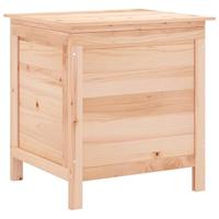 vidaXL Tuinbox 50x49x56,5 cm massief vurenhout, opbergbox, tuinkist, opbergdoos, opbergbox tuin, kussenbox, tuinkussenbox, tuinkussens opbergbox