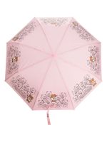 Moschino parapluie à imprimé Teddy Bear - Rose