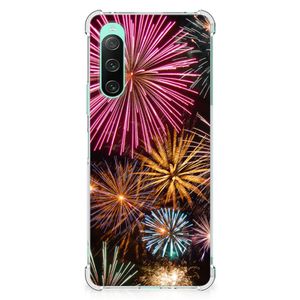 Sony Xperia 10 V Anti Shock Bumper Case Vuurwerk