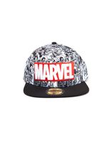 Marvel Comics Snapback Cap Classic Red & White Logo - thumbnail