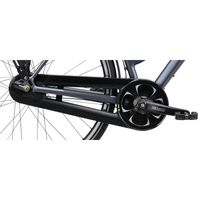 Hesling delgado kettingkast kunstof zwart 28 inch