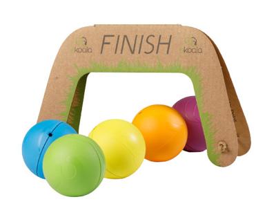 eKoala grote knikkers eKorace junior 4,8 cm 5 stuks