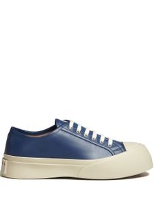 Marni baskets Pablo en cuir - Bleu