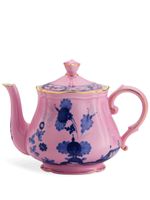 GINORI 1735 théière Oriente Italiano en porcelaine - Rose