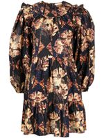 Ulla Johnson robe en coton à fleurs - Multicolore