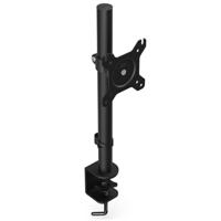 ENDORFY Atlas Single, EY8F001, stabiele monitorhouder, tot 27 inch, grote hoogteverstelling, pivot-functie, VESA 75 x 75 mm en 100 x 100 mm