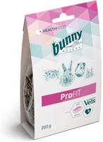 Bunny ProFIT | 200 g | Voedingssupplement voor dwergkonijnen, cavia's, chinchilla's en degoes | Ter ondersteuning in stressvolle situaties | Met inuline en kamille