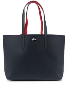 Lacoste sac cabas Anna à design réversible - Bleu