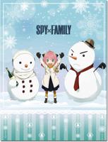 Spy X Family Blanket Snowman And Anya 117 X 152 Cm - thumbnail