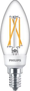 Philips Lighting 77215400 LED-lamp Energielabel F (A - G) E14 Kaars 5 W, 2.5 W, 1 W = 40 W, 18 W, 9 W Warmwit (Ø x l) 3.5 cm x 10.6 cm Dimbaar 1 stuk(s)