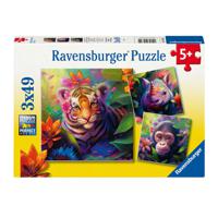 Ravensburger Legpuzzel Babies, 3x49st. - thumbnail