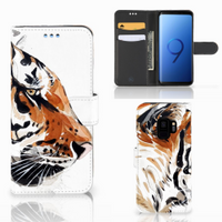 Hoesje Samsung Galaxy S9 Watercolor Tiger