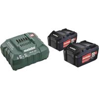 Metabo Basic-Set 2 x 4.0 Ah 685050000 Laadstation