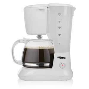 Tristar CM-1252 Koffiezetapparaat Wit Capaciteit koppen: 10