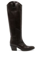 P.A.R.O.S.H. bottes en cuir 65mm - Marron - thumbnail