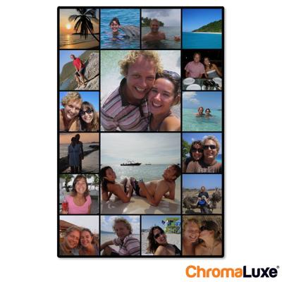 Instacollage aluminium bedrukken - Wit