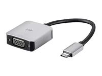 Monoprice USB-C naar VGA USB 3.0 USB-C Data en PD Oplaadadapter | 100W, met opvouwbare USB Type-C connector - Consul Series