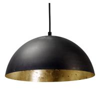 Masterlight Grote zwarte hanglamp Industria Gold 30 2199-30-08-S - thumbnail