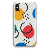 Illustratieve pop 3: iPhone XS Transparant Hoesje - thumbnail