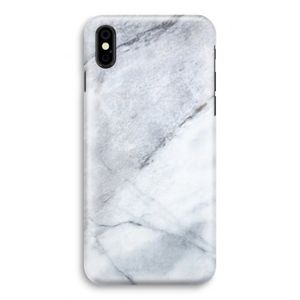 Witte marmer: iPhone X Volledig Geprint Hoesje