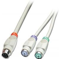 Lindy 30365 PS/2 Y-Adaptor Cable - thumbnail