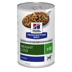 Hill&apos;s Prescription Diet r/d Weight Reduction hondenvoer nat met Kip 350g blik