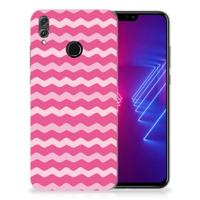 Honor 8X TPU bumper Waves Pink