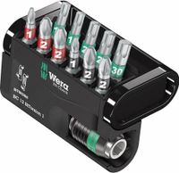 Wera 05136385001 12-delige Bit-Check BiTorsion 1 Bitset in cassette - 05136385001