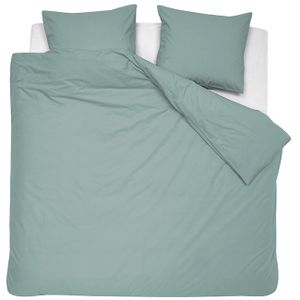 Cinderella Dekbedovertrek Weekend Mineral Green (Katoen)-2-persoons (200 x 200/220 cm)