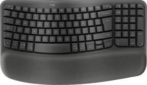 Logitech Wave Keys toetsenbord RF-draadloos + Bluetooth QWERTY US International Grafiet