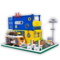 Miniatuurhuis Bouwpakket Groot - Hallo Zomerhuis 'Concerto Bistro'