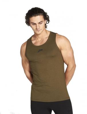 Pursue Fitness sporttop technical heren kaki Pursue Fitness sporttop technical heren kaki