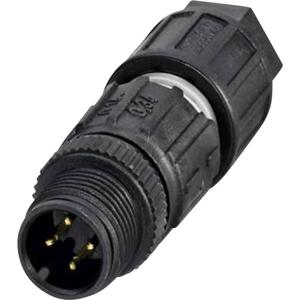 Phoenix Contact 1641714 Sensor/actuator connector, niet geassembleerd M12 Aantal polen (sensoren): 4 Stekker, recht 1 stuk(s)