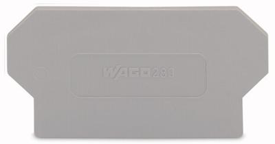 Wago 280-338 accessoire voor klemmenblokken Aansluitingsblok scheidingsstuk