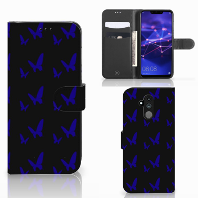 Huawei Mate 20 Lite Telefoon Hoesje Vlinder Patroon