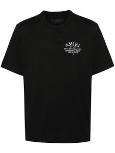 AMIRI t-shirt en coton à logo imprimé - Noir